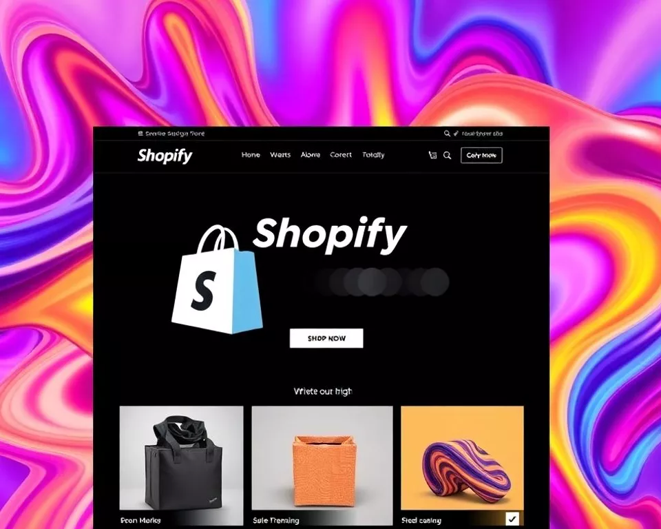 Shopify hero image design